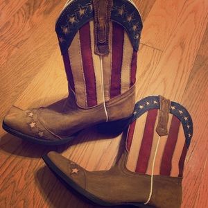 Youth Size 3 Dan Post Lil’ Liberty Boots